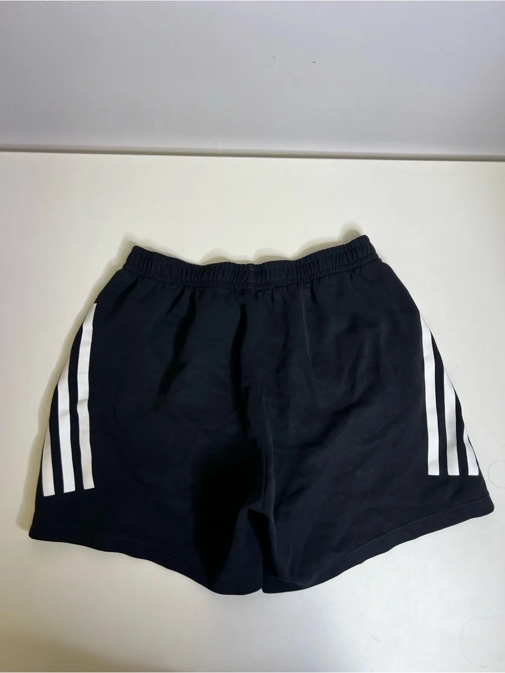 adidas Future Icons 3-STRIPES Shorts Black Athletic - Size Large